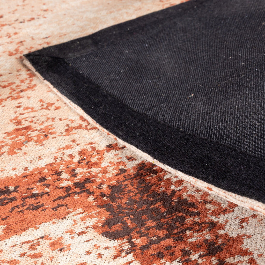 Abstract Rug – Candice Terracotta
