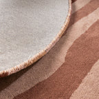 Round Wool Rug – Liora Pink