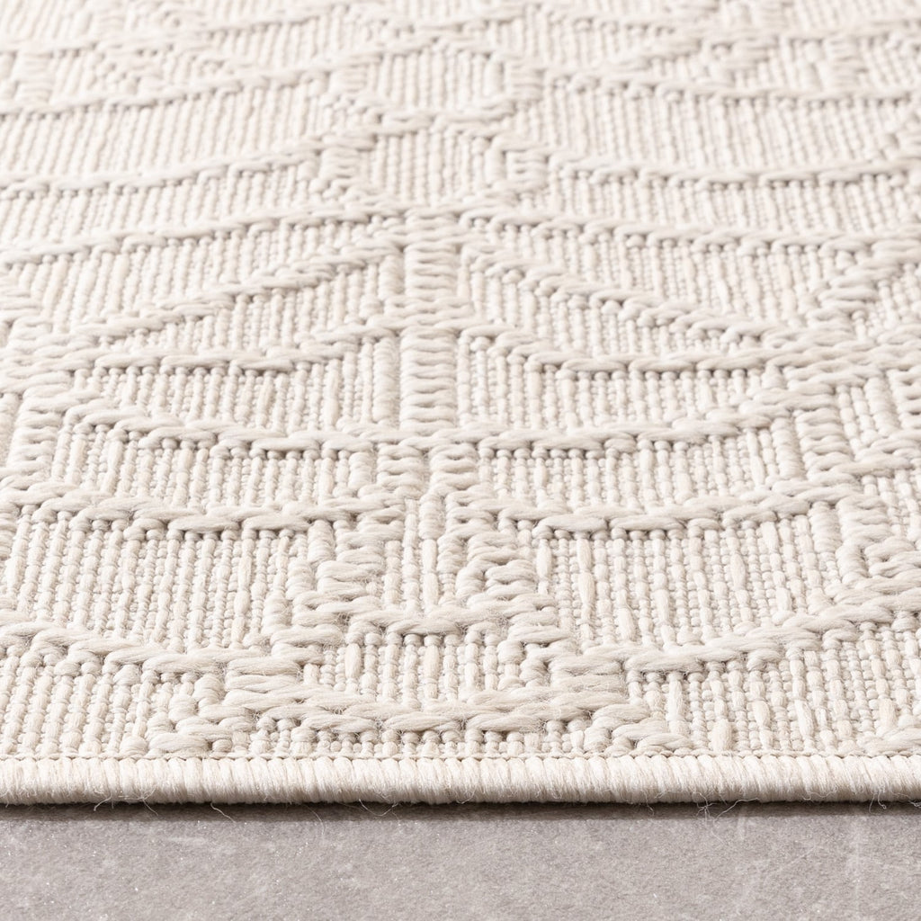 Indoor Outdoor Rug - Dunes Mandala Cream