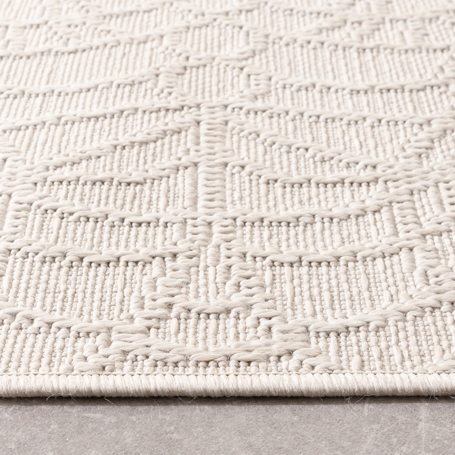 Indoor Outdoor Rug - Dunes Mandala Cream