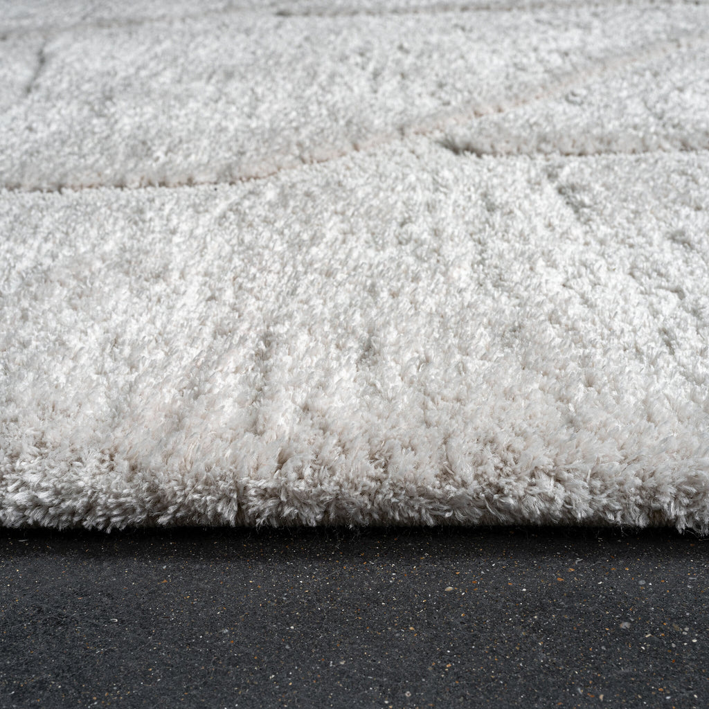 Organic Floor Rug - Maya White 6191