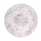 Round Vintage Rug - Lago Pink
