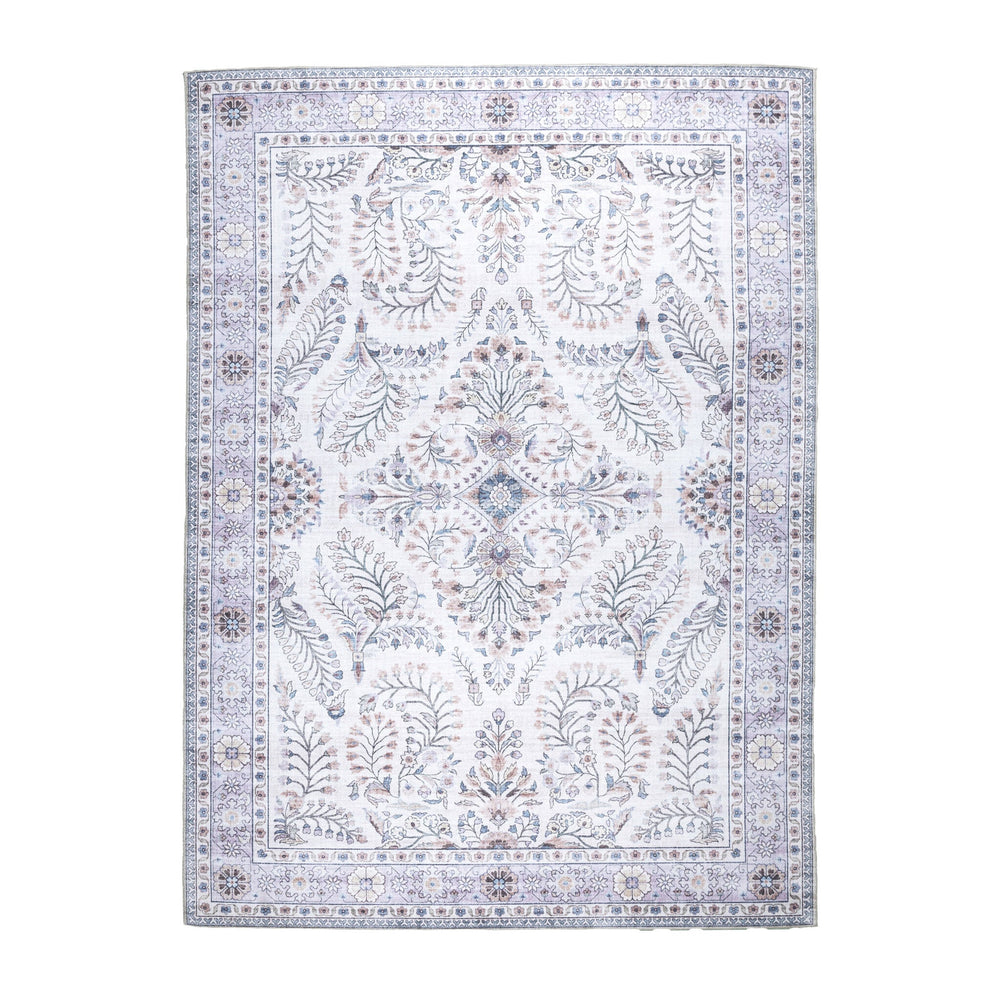 Vintage Outdoor Rug - Santo Flora White