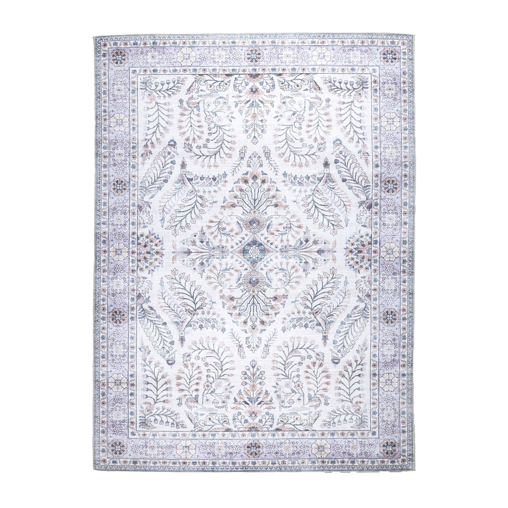 Vintage Outdoor Rug - Santo Flora White