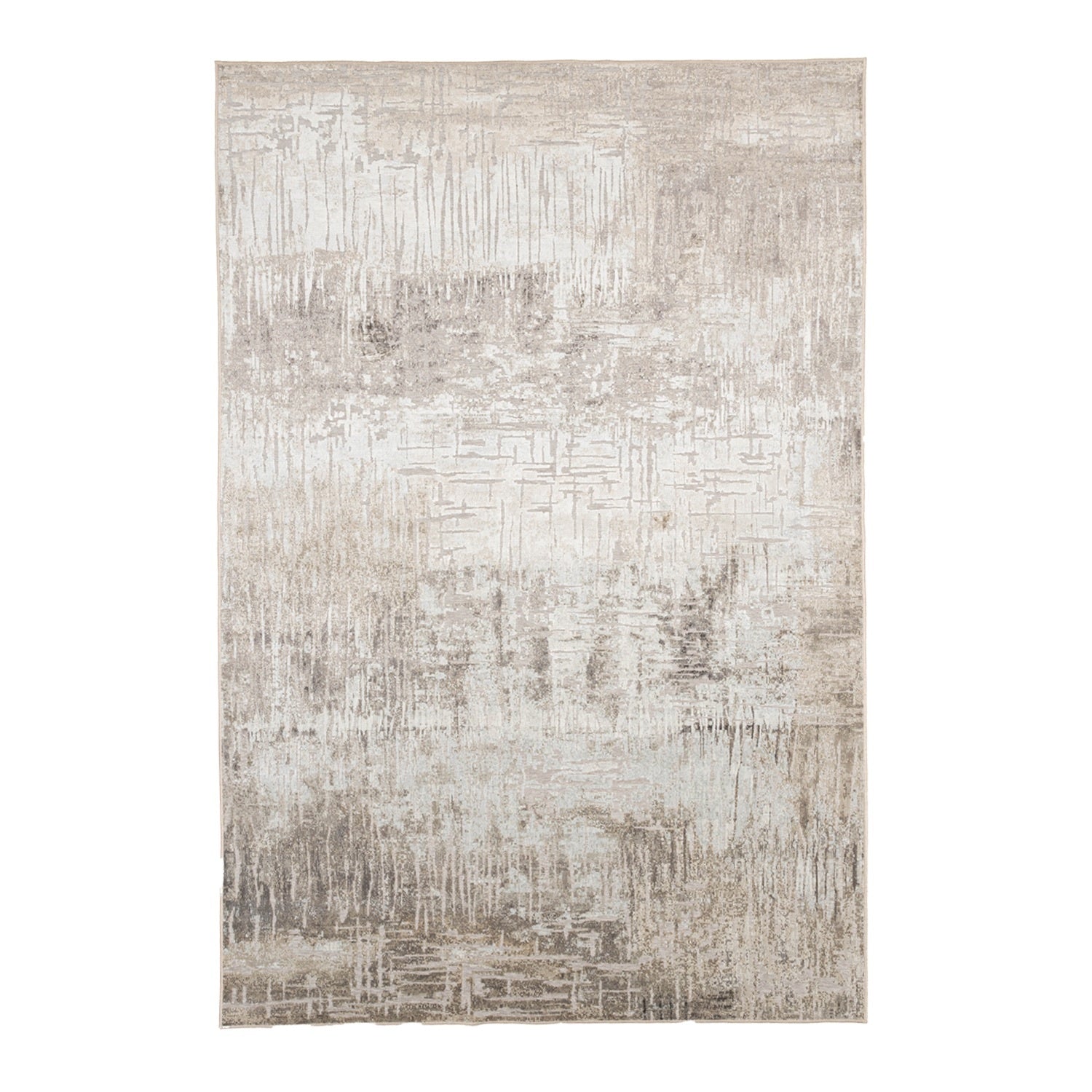 Modern Rug - Hendrix Grunge Cream/Grey