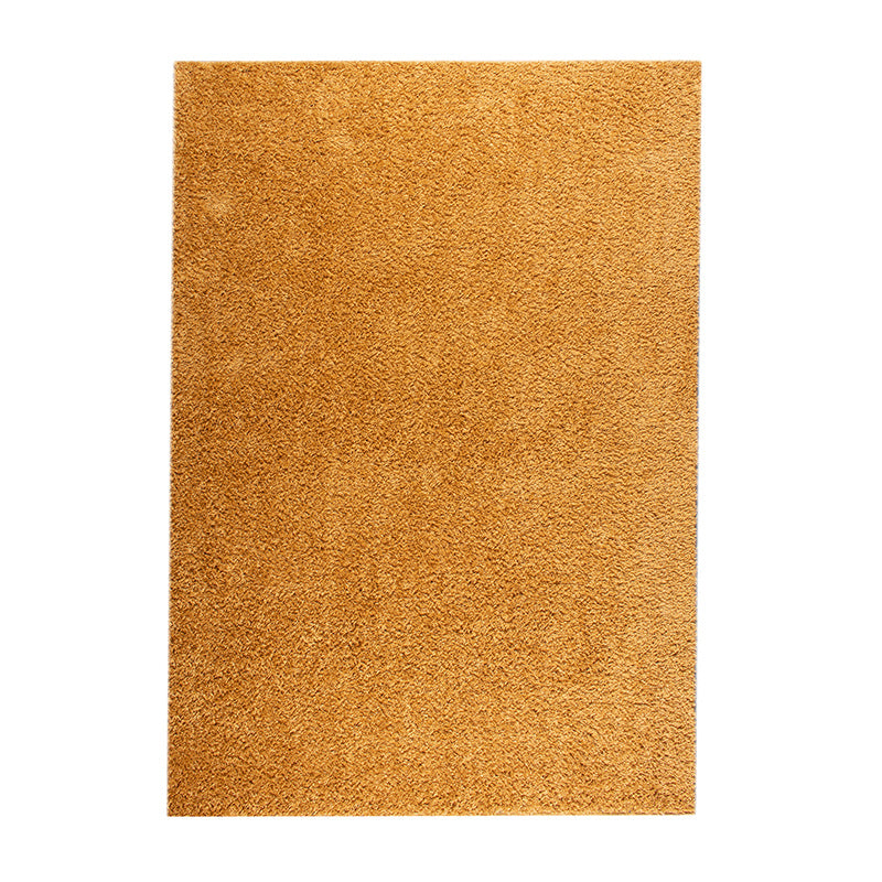 High Pile Rug - Solid Yellow