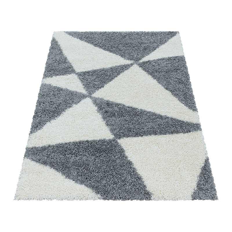 High-pile floor rug - Tuggy Grey
