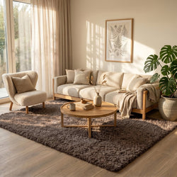 Shaggy Rug - Blaze Taupe