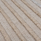 Washable floor rug - Elto Stripe Beige