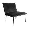 Velvet Armchair - Lola Anthracite
