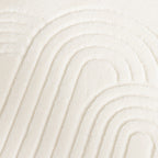 Bathroom Rug - Cassie Arches White