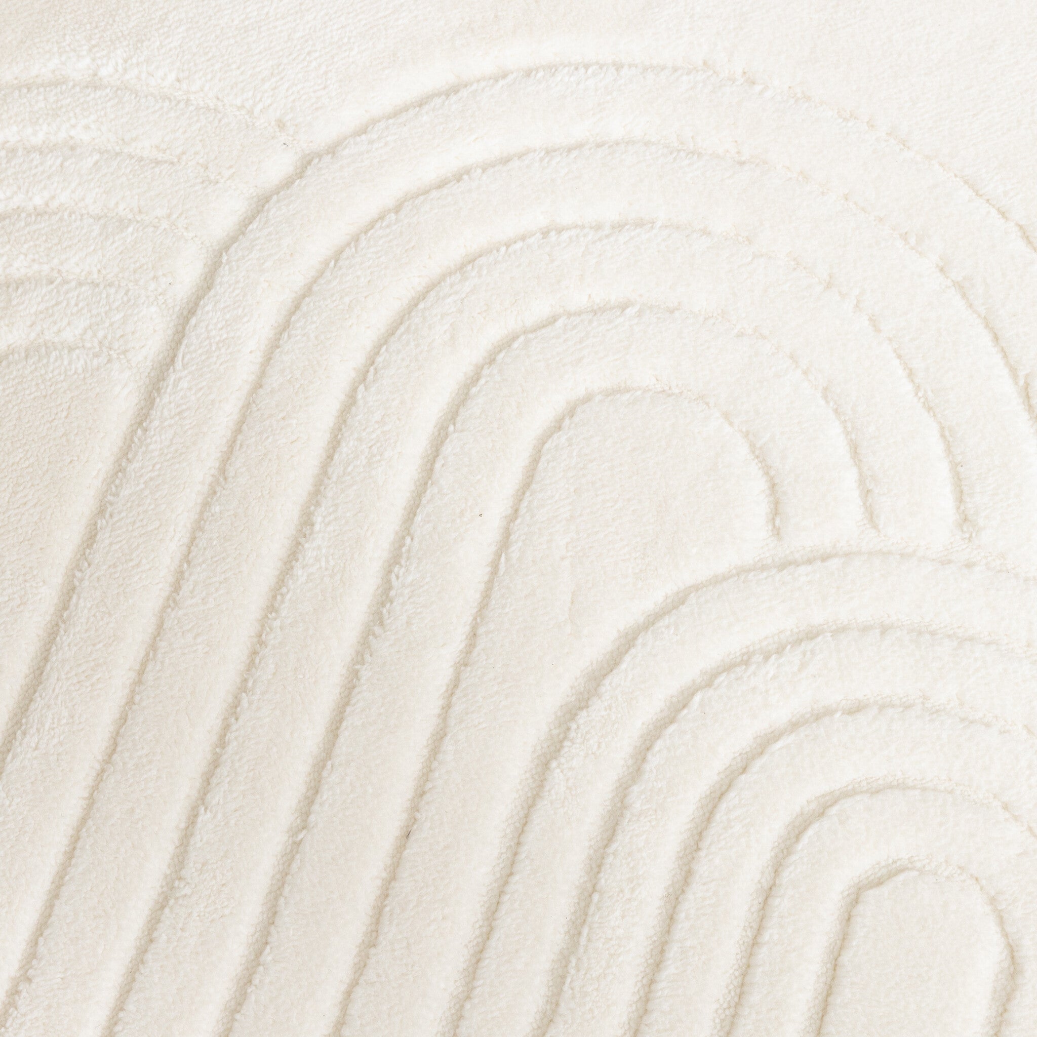 Bathroom Rug - Cassie Arches White