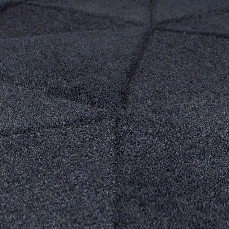 Modern floor rug - Mozo Shard Anthracite