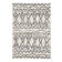 High-Pile Rug - Grand Outline Cream/Black
