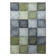 Modern Floor Rug - Optimism Block Green/Grey