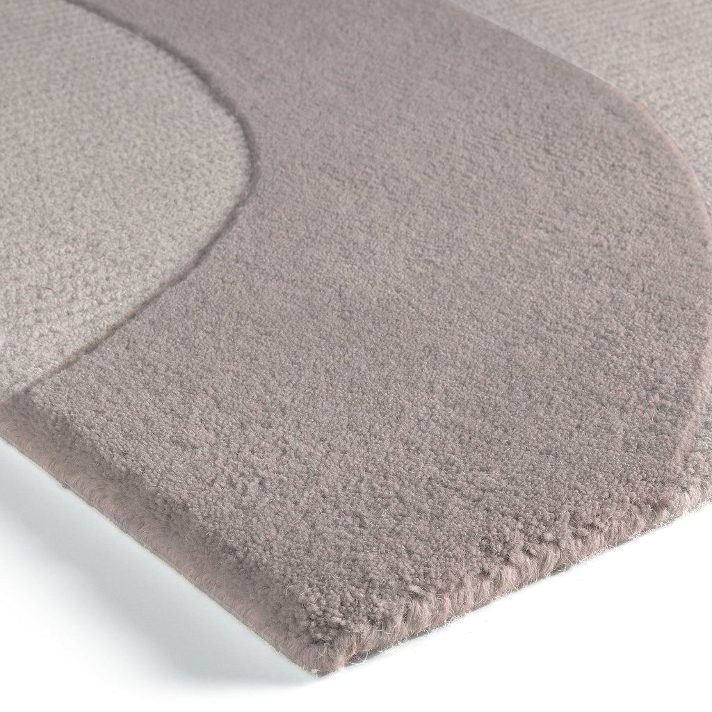 Wool Floor Rug - Urban Vibes Cream/Pink 030