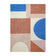 Geometric Rug – Swing Shapes Blue/Pink