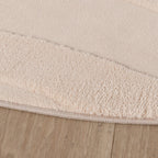 Round Scandinavian Rug - Charm Shapes Beige