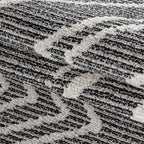 Berber floor rug - Thama Raviel Black