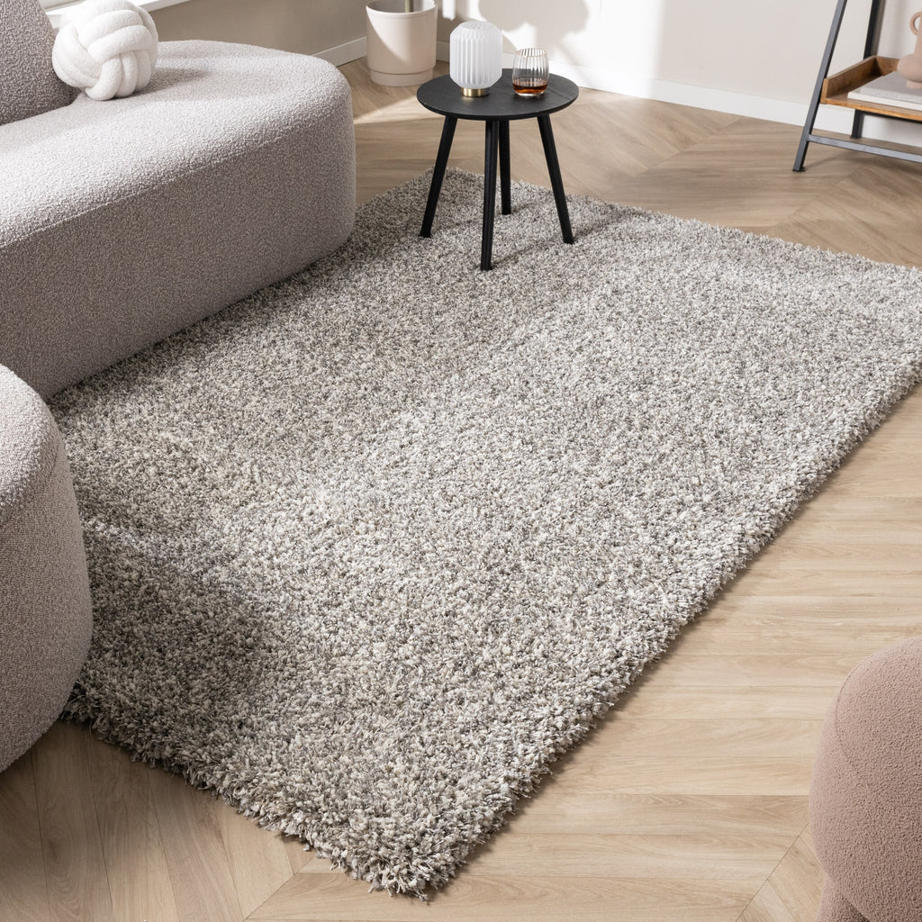 Luxury deep pile rug - Yves Light Grey