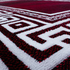 Modern Floor Rug - Jena Red 9340