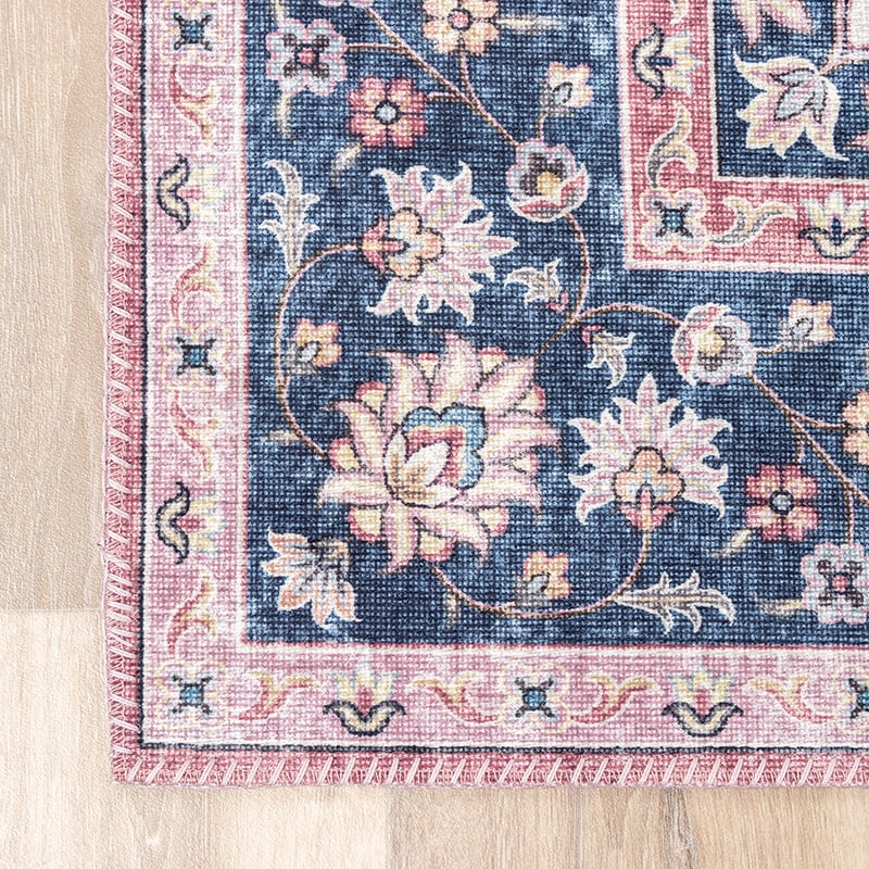 Vintage Rug - Lily Medallion Red/Pink