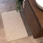 Bathroom Rug - Cassie Zebra Beige