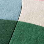 Wool Abstract Rug - Clarice Multicolour