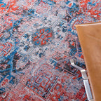 Vintage Floor Rug - Antiquarian Heriz Red 8703
