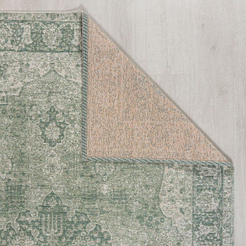 Oriental floor rug - Mannito Antique Green