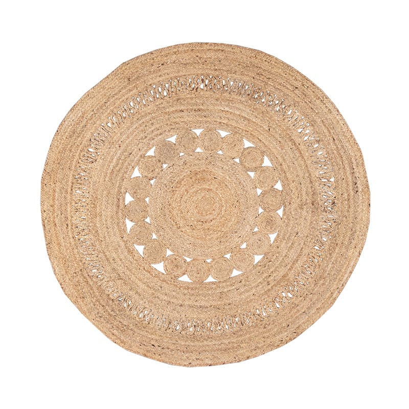Jute Rug - Fair Round Rattan Natural