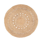 Jute Rug - Fair Round Rattan Natural