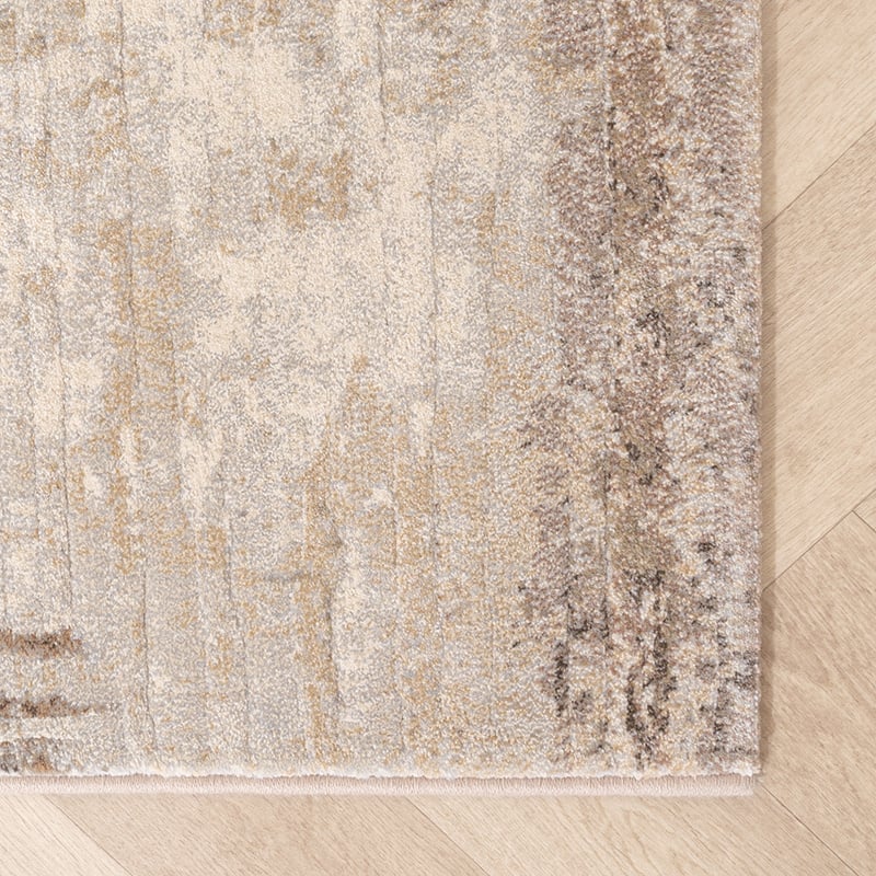 Abstract Rug - Xavier Brush Taupe/Grey