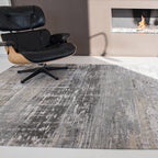 Vintage floor rug - Atlantic Streaks 8716 Grey