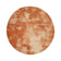 Round abstract rug - Candice Terracotta