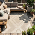 Jute Outdoor Rug - Atlas Diamond Brown/Cream