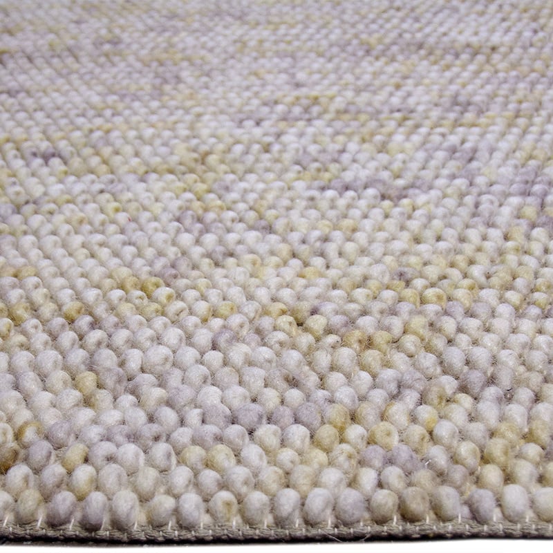 Wool Bobble Rug - Madeleine Beige/Brown