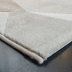 Abstract Floor Rug - Axil Taupe 6575