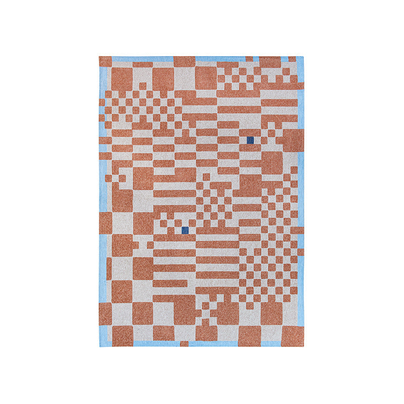 Retro floor rug - Chess Nude 9341