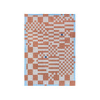 Retro floor rug - Chess Nude 9341