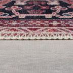 Washable Runner - Reido Traditional Red