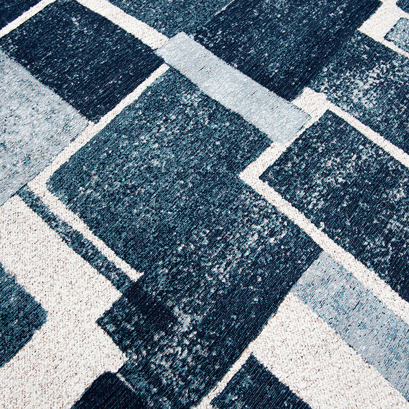Modern floor rug - Lucia Ice Blue 9355