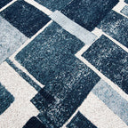 Modern floor rug - Lucia Ice Blue 9355