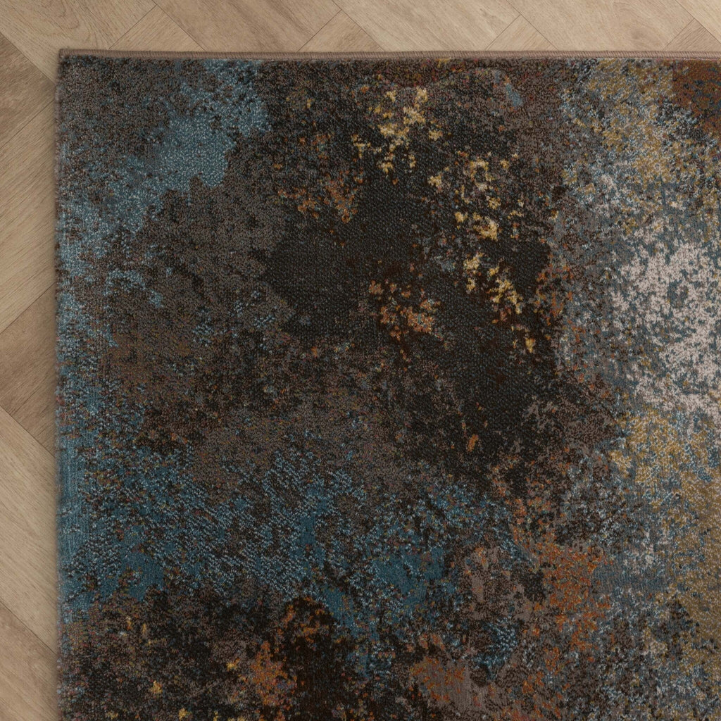 Industrial Rug - Raphael Blue/Terra