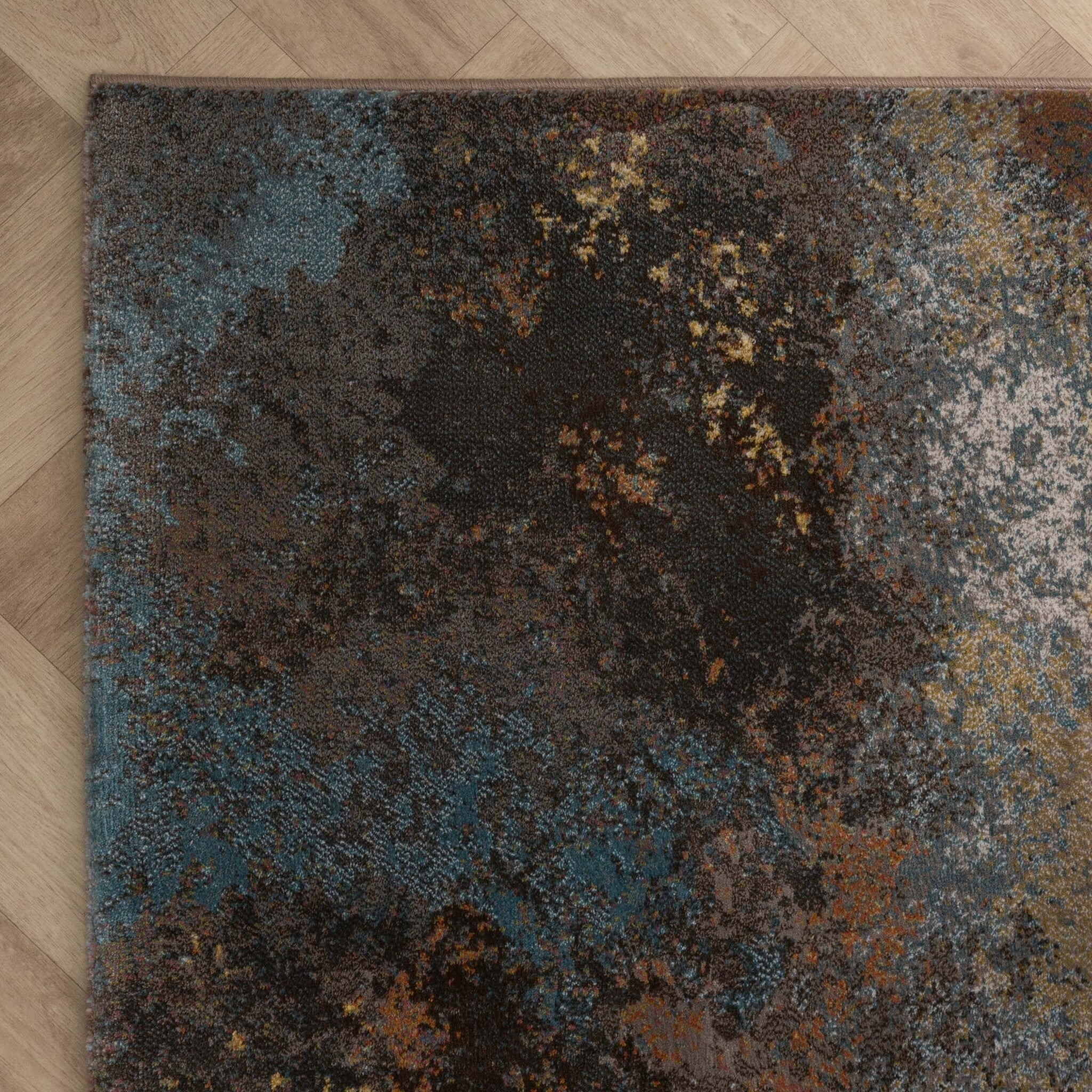 Industrial Rug - Raphael Blue/Terra