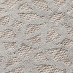 Balcony rug - Piatto Argento Silver/White