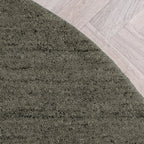 Berber rug - Aicha Pebble Dark Green