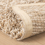 High Pile Wool Rug - Elin Beige