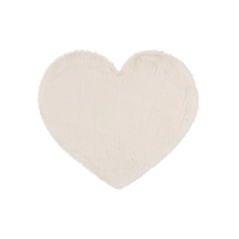 Kids Rug - Huggy Heart White