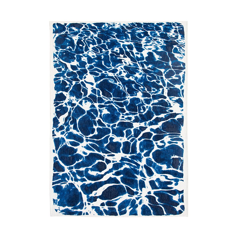 Abstract floor rug - Swim Surf 9351